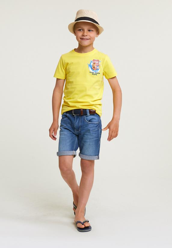 River Woods Normal Fit Basic T-shirt Korte Mouwen Lemonade