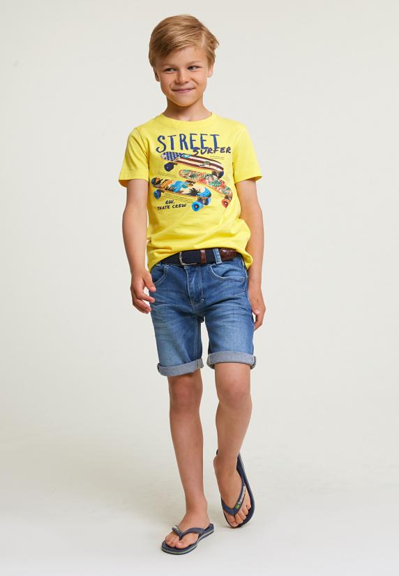 River Woods Normal Fit Basic T-shirt Korte Mouwen Lemonade
