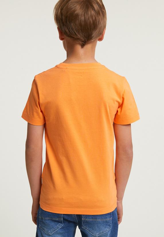 River Woods Normal Fit Basic T-shirt Korte Mouwen Peach