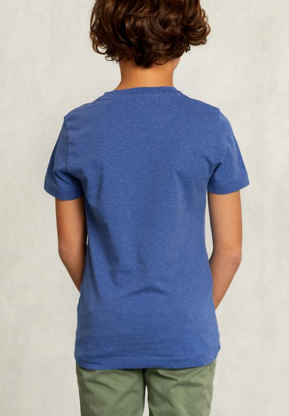 River Woods Normal Fit Basic T-shirt Wallstreet Mix