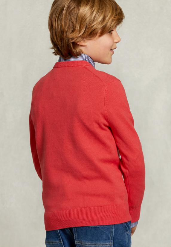 River Woods Normal Fit Basic V-hals Trui Cosmopolitan