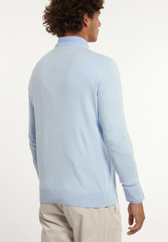 River Woods Normal Fit Katoenen Basic Trui Ronde Hals Baby Mix