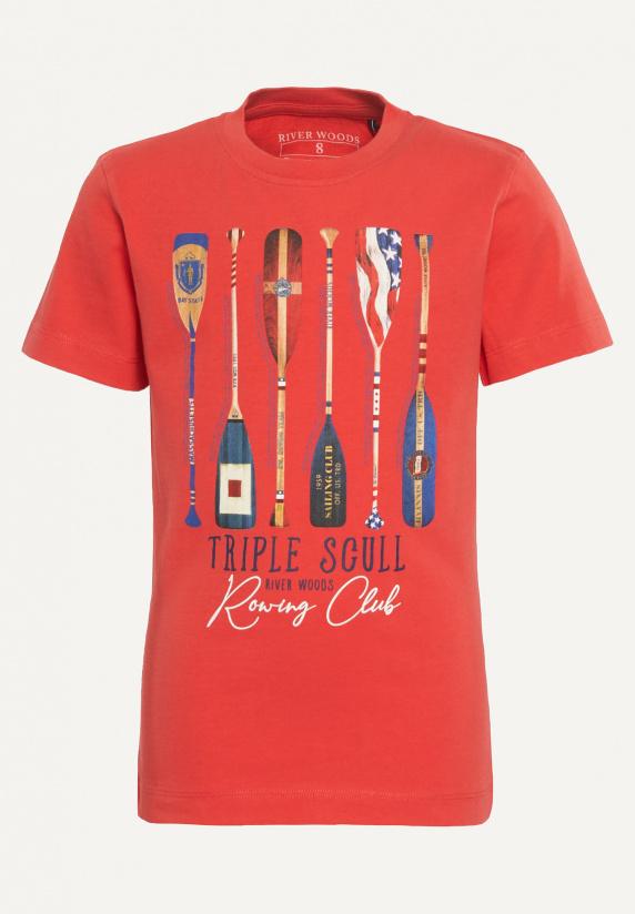 river woods Normal fit katoenen fantasie T-shirt punch