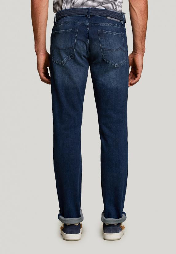 River Woods Regular Fit Basic 5-pocket Jeansbroek Dark Stone