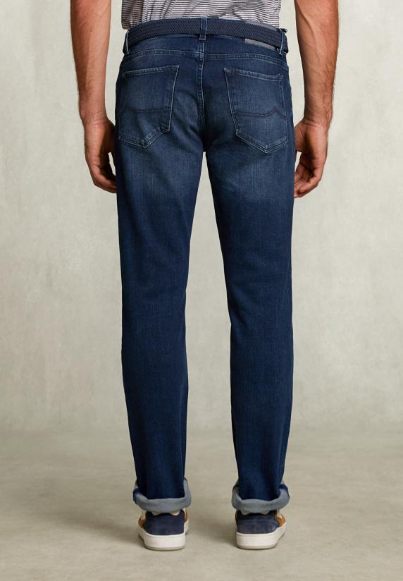 River Woods Regular Fit Basic 5-pocket Jeansbroek Dark Stone