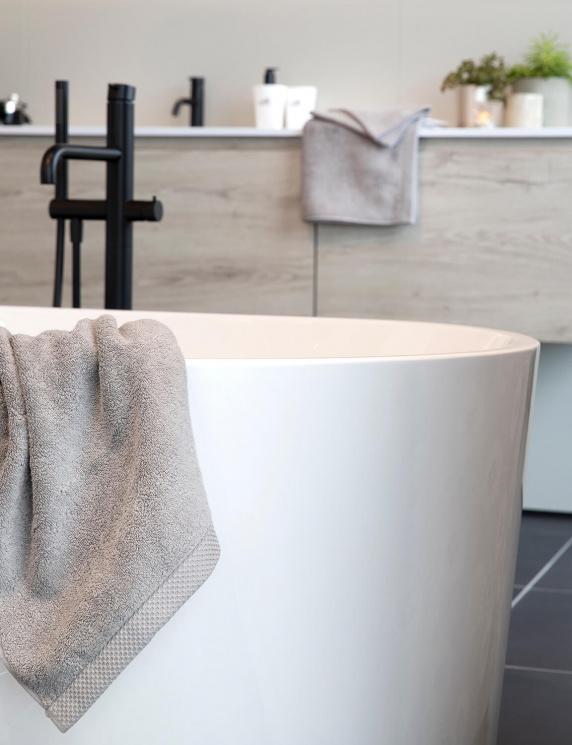 River Woods Badlaken In Beige