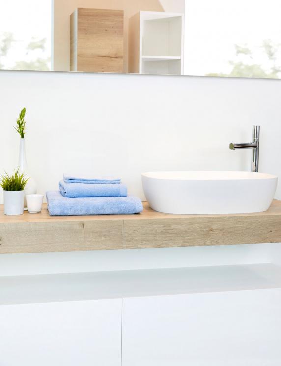 River Woods Badlaken In Blauw