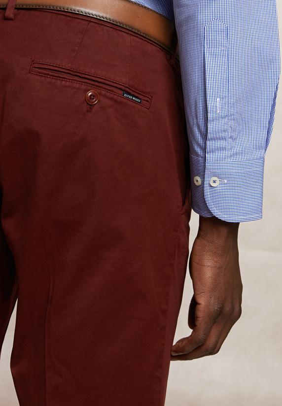 River Woods Basic Chinobroek Stretch Crodino