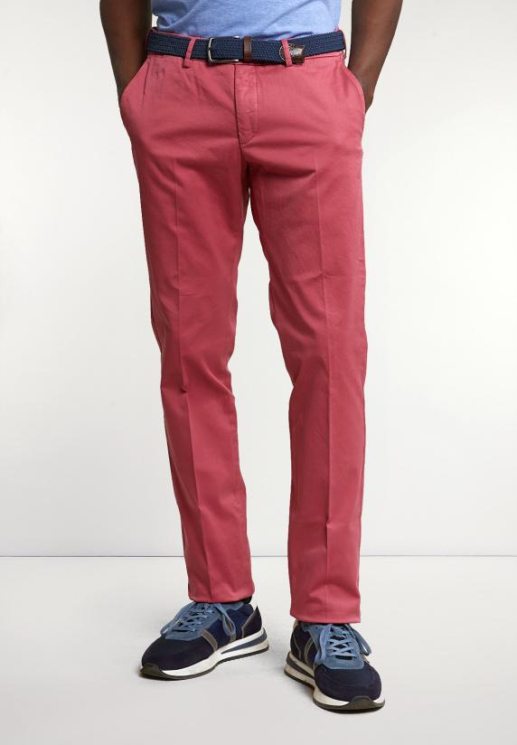 River Woods Basic Chinobroek Stretch Currant