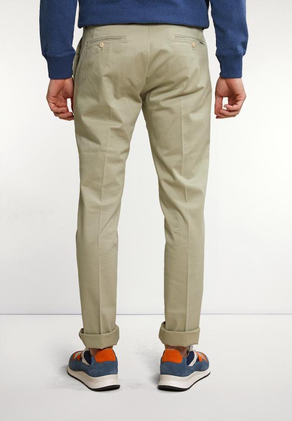 River Woods Basic Chinobroek Stretch Thyme