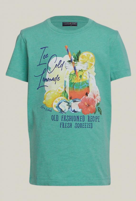 river woods Basic katoenen t-shirt margarita mix