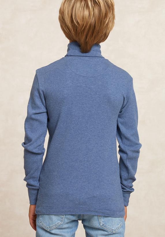 River Woods Basic Rolkraag T-shirt Night Sky Mix