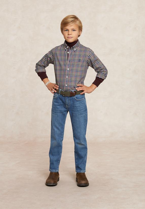 River Woods Basic Rolkraag T-shirt Porto