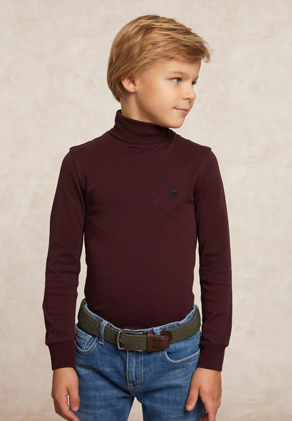 river woods Basic rolkraag T-shirt porto