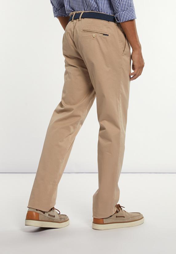 River Woods Basic Stretch Chinobroek Sand