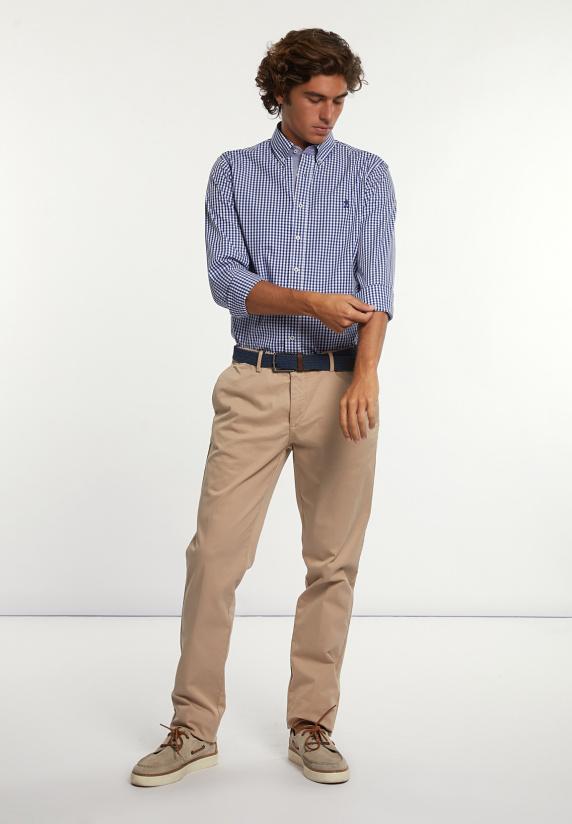 River Woods Basic Stretch Chinobroek Sand