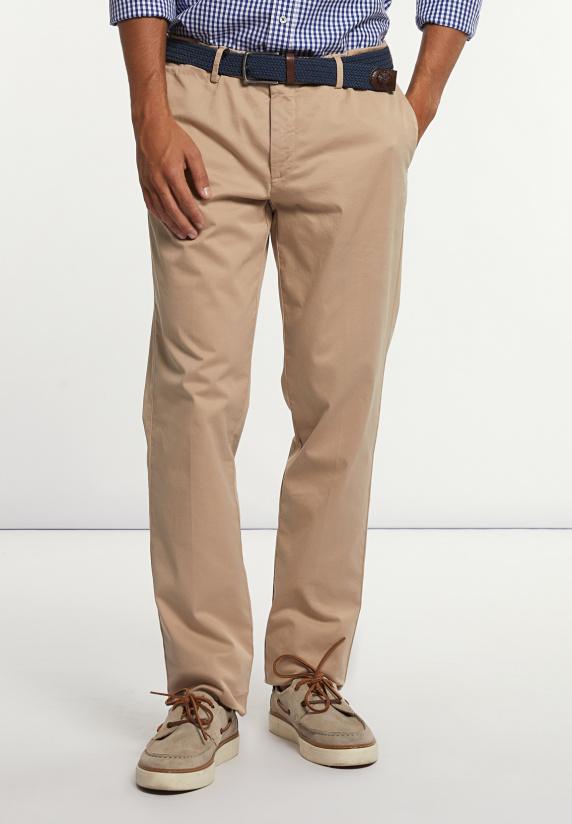 river woods Basic stretch chinobroek sand