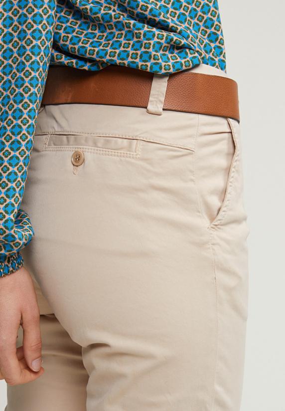 River Woods Beige Basic Chinobroek