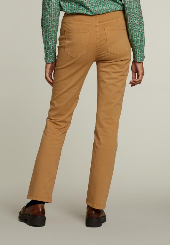 River Woods Beige Lange Broek 5-zakken