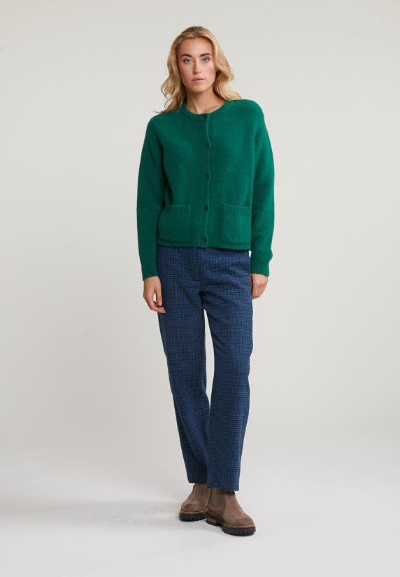 river woods Blauw/groen geruite broek