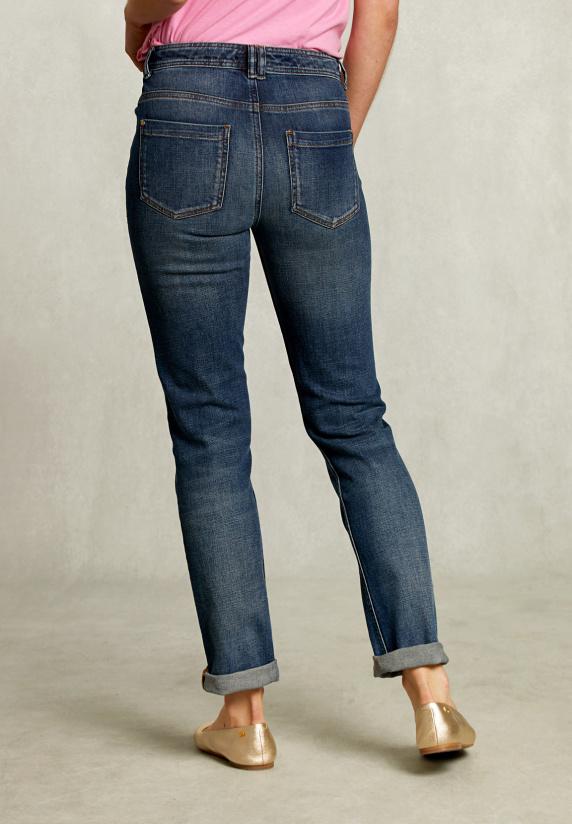 River Woods Blauwe Jeansbroek Met Normale Taille