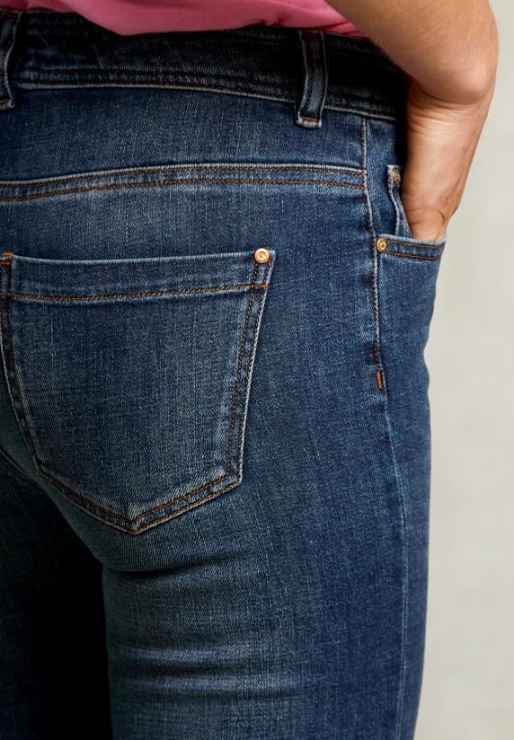 River Woods Blauwe Jeansbroek Met Normale Taille