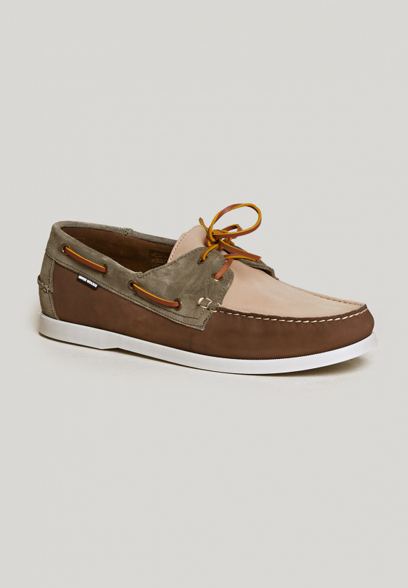 River Woods Bruine Docksides Met Veters