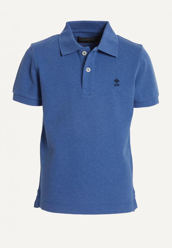 river woods Custom fit basic stretch polo CRBLML