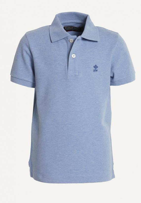 river woods Custom fit basic stretch polo FRSTML