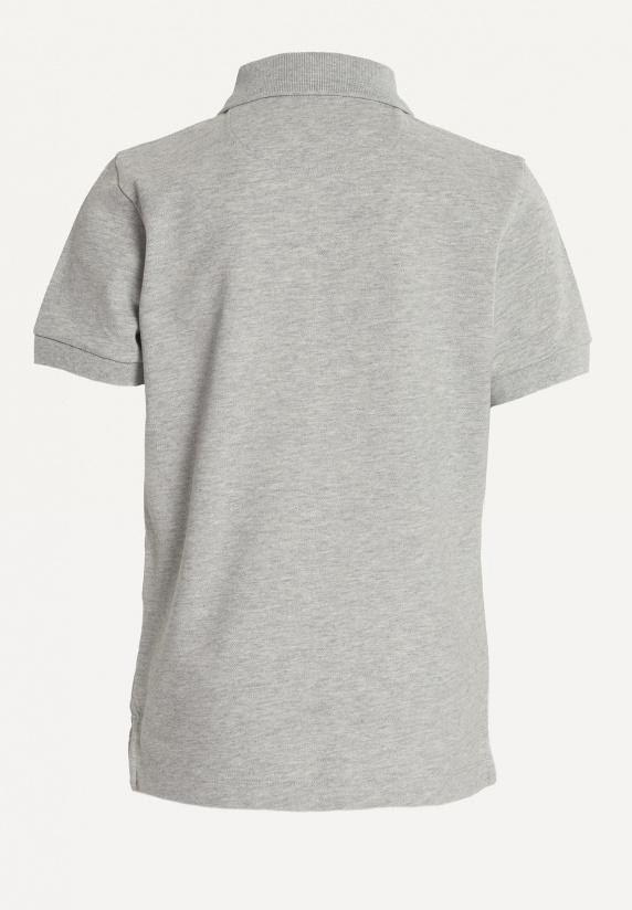 River Woods Custom Fit Basic Stretch Polo LTGRML