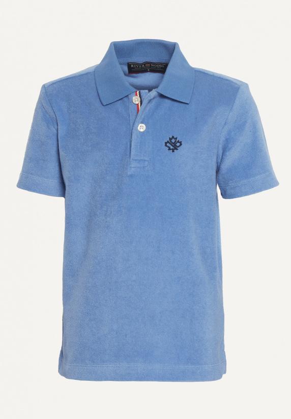 river woods Custom fit éponge polo baby blue