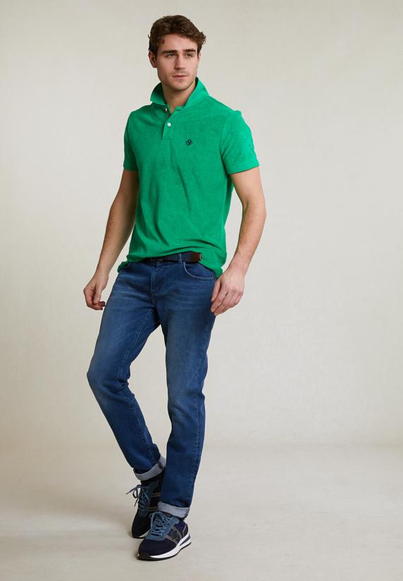 River Woods Custom Fit éponge Polo Papaya