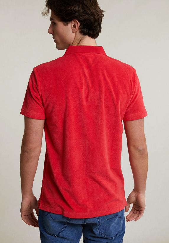 River Woods Custom Fit éponge Polo Pomegranate