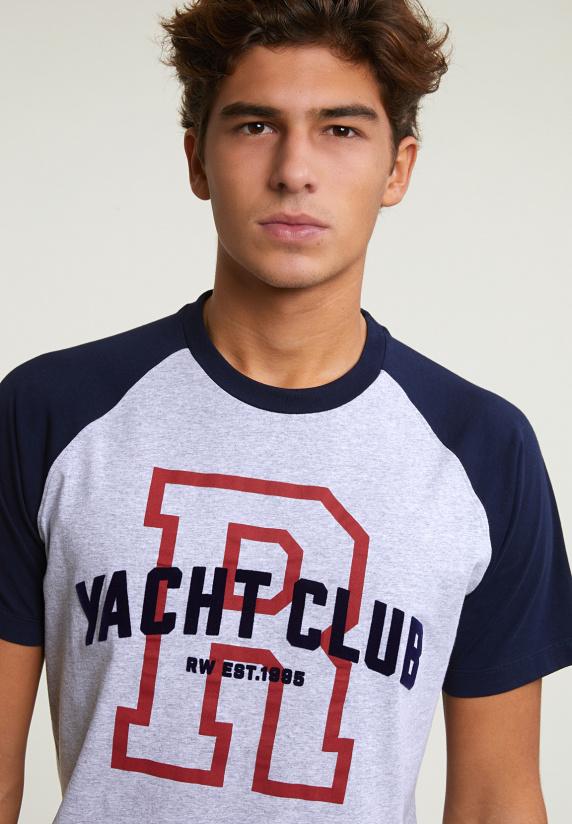 River Woods Custom Fit Fantasie T-shirt Oyster Mix