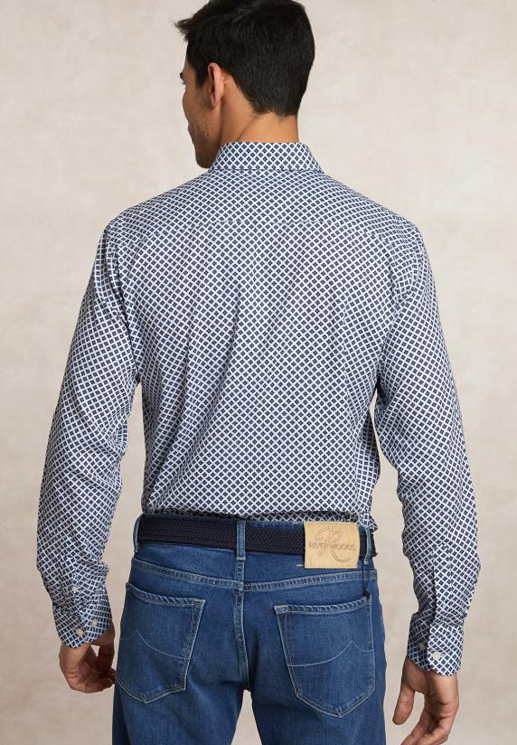 River Woods Custom Fit Fantasiehemd Multi