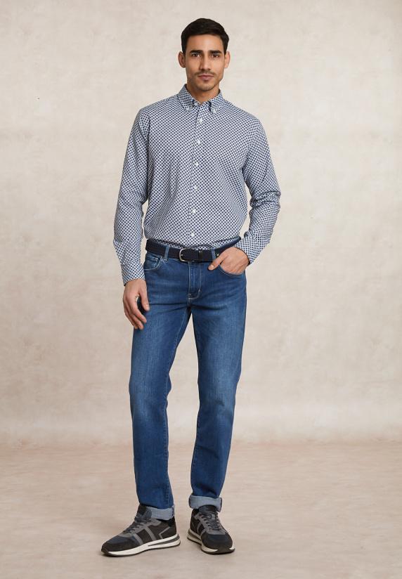 River Woods Custom Fit Fantasiehemd Multi