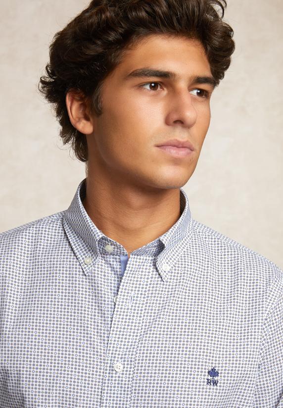 River Woods Custom Fit Fantasiehemd Multi