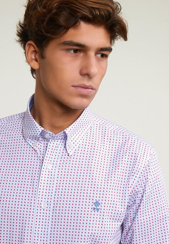 River Woods Custom Fit Fantasiehemd Multi