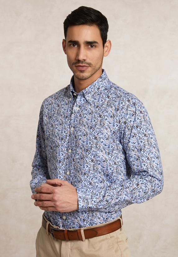 river woods Custom fit fantasiehemd multi