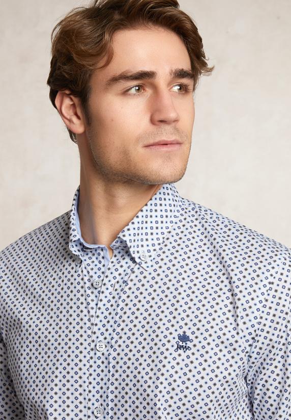 River Woods Custom Fit Fantasiehemd Multi