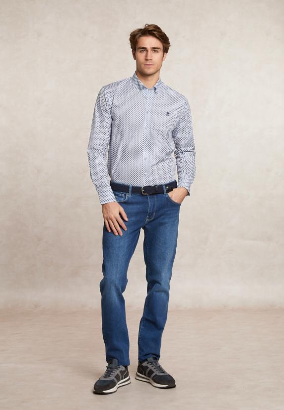 River Woods Custom Fit Fantasiehemd Multi