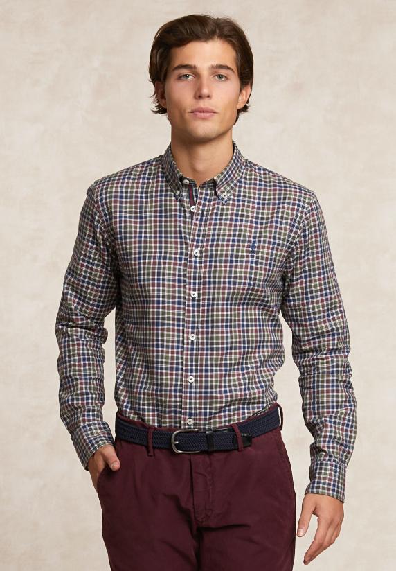 River Woods Custom Fit Geruit Flanellen Hemd Multi