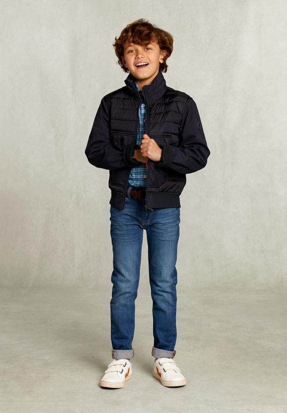 River Woods Custom Fit Geruit Hemd Blauw/groen