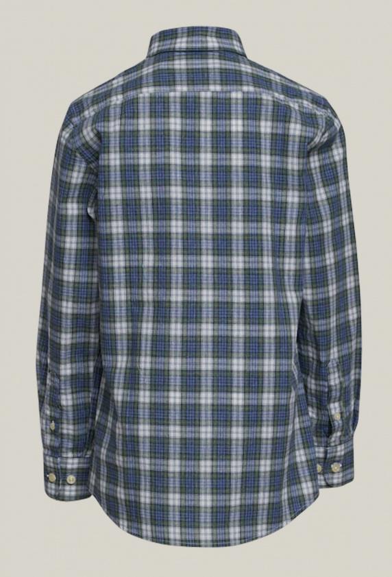 River Woods Custom Fit Geruit Hemd Met Tzak Multi