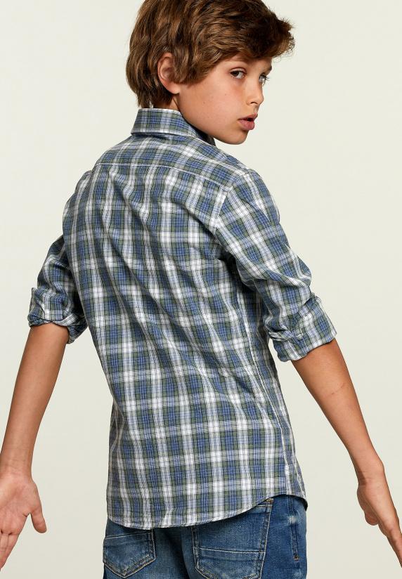 River Woods Custom Fit Geruit Hemd Met Tzak Multi