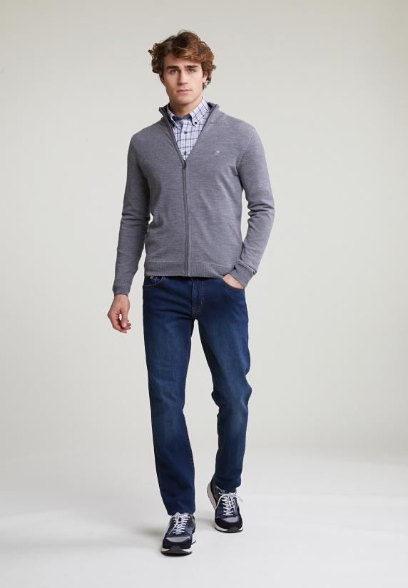 River Woods Custom Fit Geruit Hemd Multi