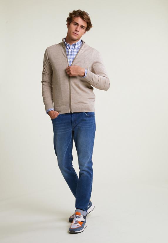 River Woods Custom Fit Geruit Hemd Multi