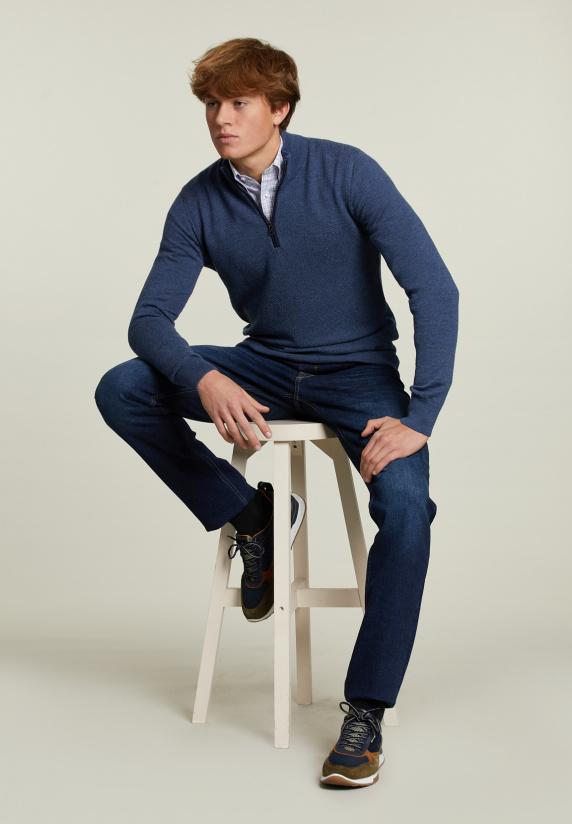 River Woods Custom Fit Geruit Hemd Multi