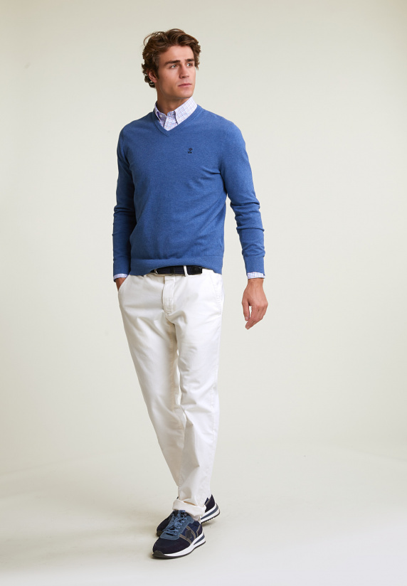 River Woods Custom Fit Geruit Hemd Rood/blauw