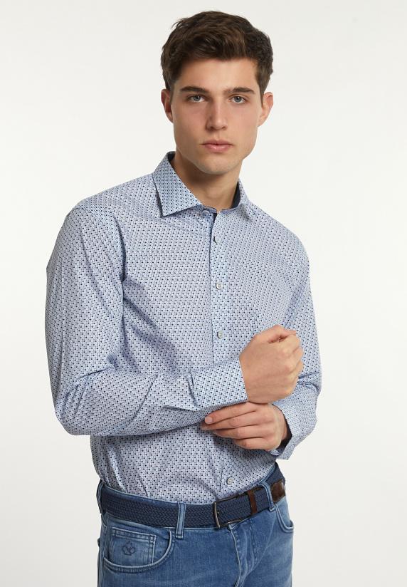 River Woods Custom Fit Gestipt Hemd Multi